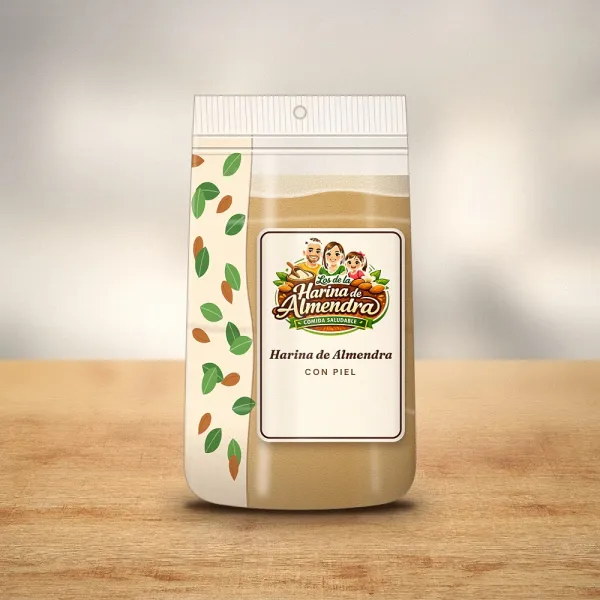 Harina de almendra con piel — Los de la Harina de Almendra