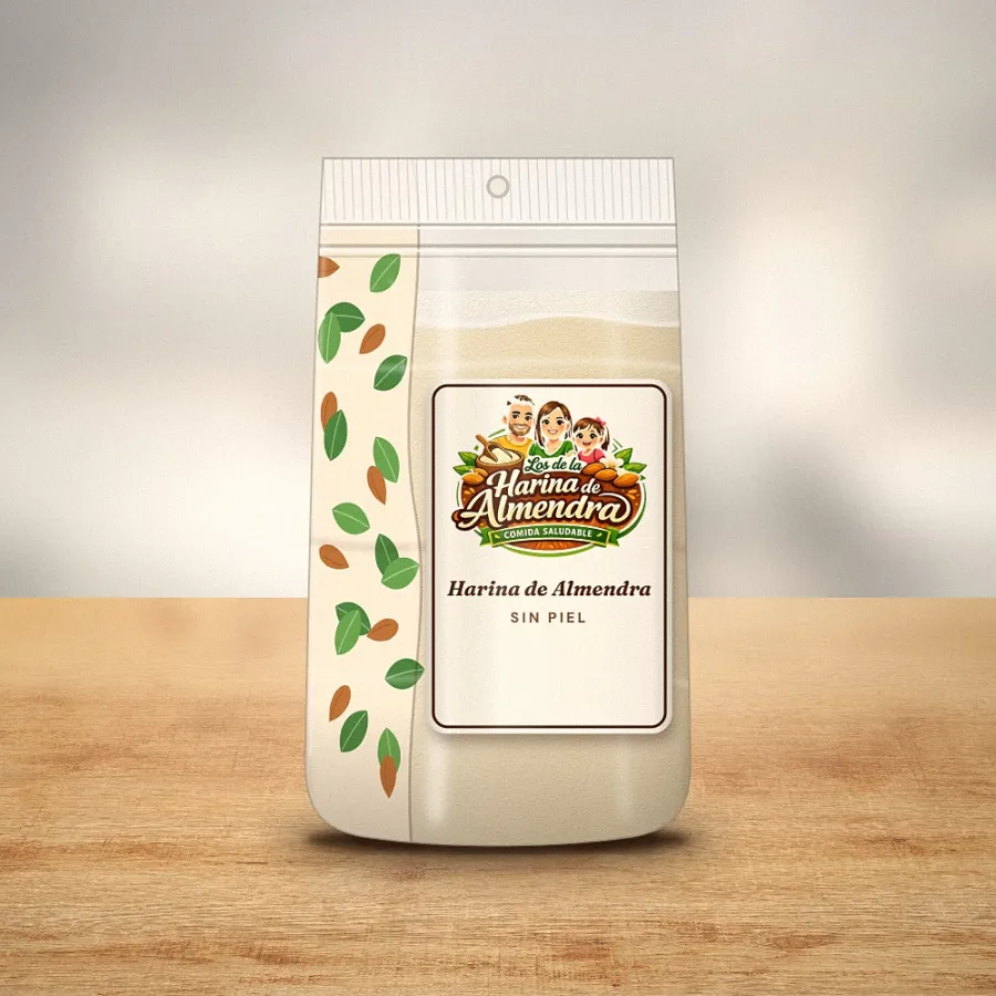 Harina de almendra sin piel — Los de la Harina de Almendra